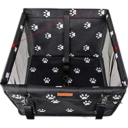 Dog Car Seat Travel Carrier Booster Cage 40X32X24cm