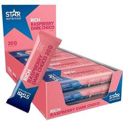 Star Nutrition Protein Bar Raspberry Dark Chocolate 55g 12 st