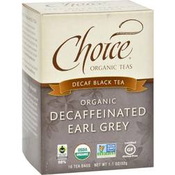 Choice Organics Organic Teas Decaffeinated Earl Tea