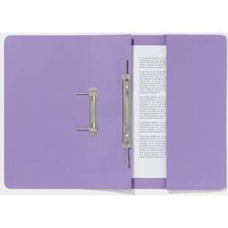 Exacompta Guildhall Pocket Spiral File 285gsm Mauve Pack