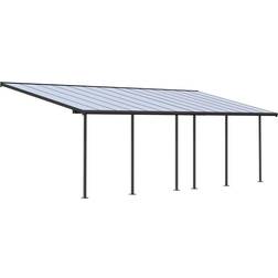 Canopia by Palram Grigio, Trasparente Palram - Canopia Canopia Palram Sierra Patio Cover