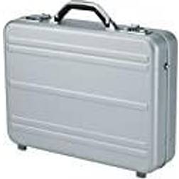 ALUMAXX Laptop-Attaché-Koffer MERCATO, Aluminium, silber (45188)