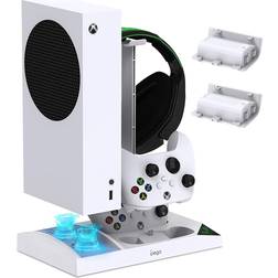 Ipega Xbox Series S Vertical Dual Charging Dock - White