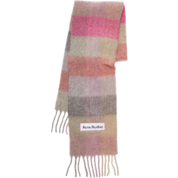 Acne Studios Mohair Checked Scarf