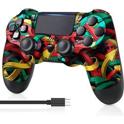 MOOGOLE Grafiti Style Wireless Controller- Multicolour