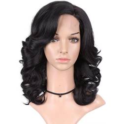 Lady Miranda Loose Wave Lace Part Wig Black