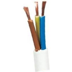Solar Plus PKAJ 3G1,5 mm2 hvid (h05vv-f) plastkabel