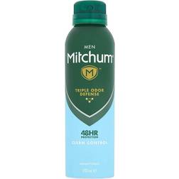 Mitchum Men Triple Odor Defense 48HR Protection Clean Control Antiperspirant & Deodorant 200ml