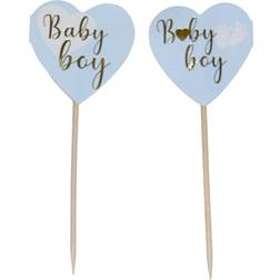 Cake Toppers Baby Boy 10-stk