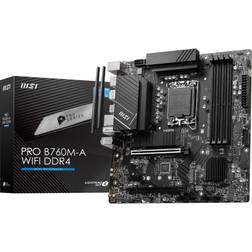 MSI Motherboard MB PRO B760M-A Wifi DDR4