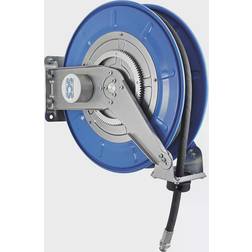Hose reel for air, water, oil, without