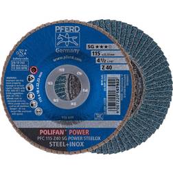 Pferd PFC 115 Z 40 SG POWER STEELOX, Metal, 13300 rpm, 11,5 cm, 10 stk