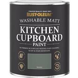 Rust-Oleum Kitchen Cupboard Paint Serenity 750Ml Wood Paint Green 0.75L