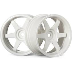 HPI Racing Te37 Wheel 26mm White (6mm Offset)