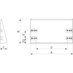 Schneider Electric Regntag 1000x300 Rf. 304l (Areal )