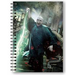 SD Toys Harry Potter Notebook with 3D-Effect Voldemort Poster
