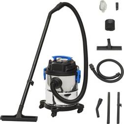 vidaXL Nass- Und Trockensauger 1200 W 20 L Silbern
