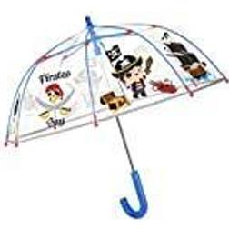 Pirates transparent manual umbrella 42cm