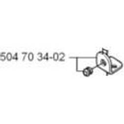 Husqvarna Gasfjædermontering Inkl. Bøsning 5047034-02