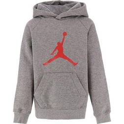 Nike Jordan Jumpman Logo Hoodie - Carbon Heather (856326-GEH)