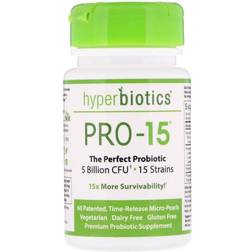 Hyperbiotics PRO-15 60 st