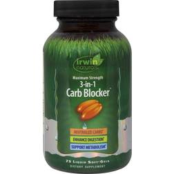 Irwin Naturals Maximum Strength 3-in-1 Carb Blocker
