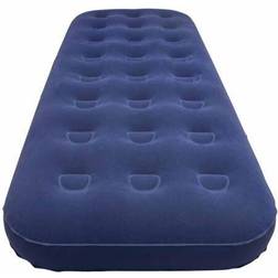 Milestone Camping Flocked Airbed Single