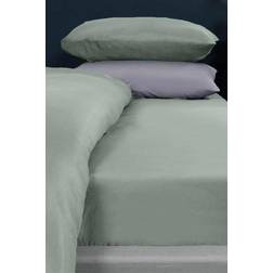 Brentfords Plain Fitted Bed Sheet Blue