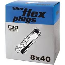 Tillex Plugs Flex FP12 12x60 mm grå (25)