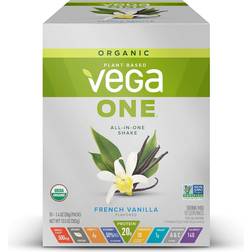 Vega Non-GMO Plant-Based One All-In-One Shake with Probiotics French Vanilla