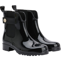 Tommy Hilfiger Patent Finish Ankle Wellies