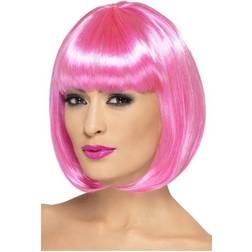 Smiffys Partyrama Wig Short Bob With Fringe