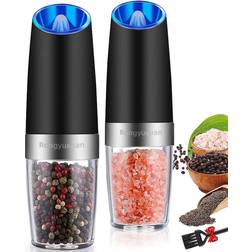 Rongyuxuan Gravity Electric Salt Mill, Pepper Mill 8"