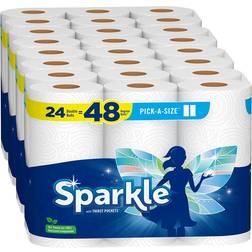 Sparkle Pick-A-Size Paper Towels Double Rolls 24pcs