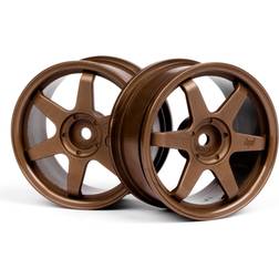 HPI Racing Te37 Wheel 26mm Bronze (0mm Offset)