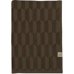 Mette Ditmer Geo Bath Towel Brown (140x70cm)