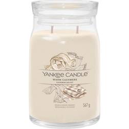Yankee Candle Signature Warm Cashmere Świeca Duża 567g Duftlys 567g