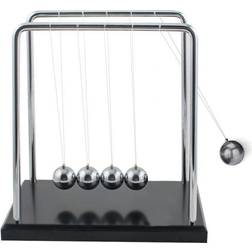 Northix Newtons Cradle Silver/Black Dekoration