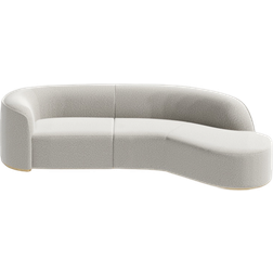 Homary Curved Sofa 340cm 5 Seater