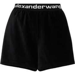 Alexander Wang Logo Waistband Shorts