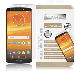 Panzer Premium Full-Fit Glass Screen Protector (Moto E5 2018)