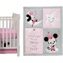 Lambs & Ivy Minnie Mouse Crib Bedding Set 4-Piece