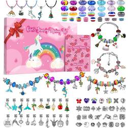 Gionlion Charm Bracelet Making Kit 150pcs