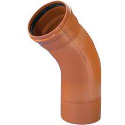 Wavin 500 mm 45 gr. PVC-kloakbøjning