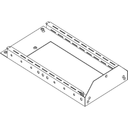 CUBIC Skåpsskena 6 moduler, längd=1148mm, 1 moduldjup, för sockel