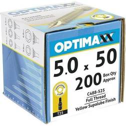 Optimaxx Optimaxx 5 50mm Torx Drive Wood Screws Box of 200