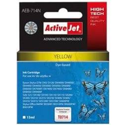 ActiveJet AEB-714 Jaune 15 ML Chip EPSON T0714