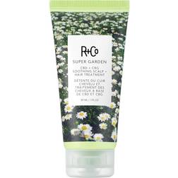 R+Co Super Garden Cbd + Cbg Soothing Scalp + Hair Treatment