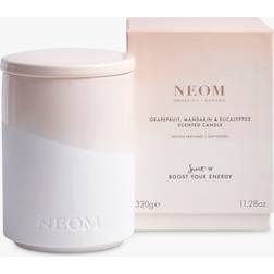 Neom To Boost Your Energy Grapefruit, Mandarin Eucalyptus Duftkerzen