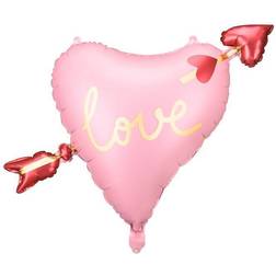 PartyDeco Valentin ballon Love